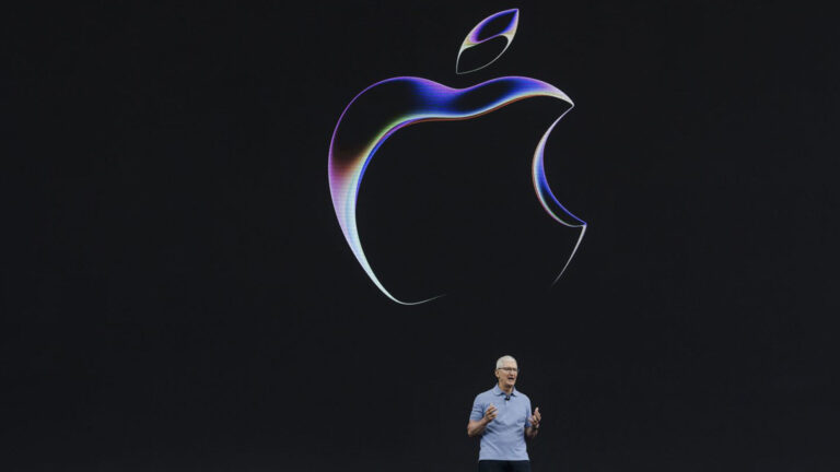 Apple unveils long-awaited AI strategy, partnership with OpenAI at WWDC. CEO Tim Cook tells Worldwide Developers Conference AI features are the 'next big step for Apple'.