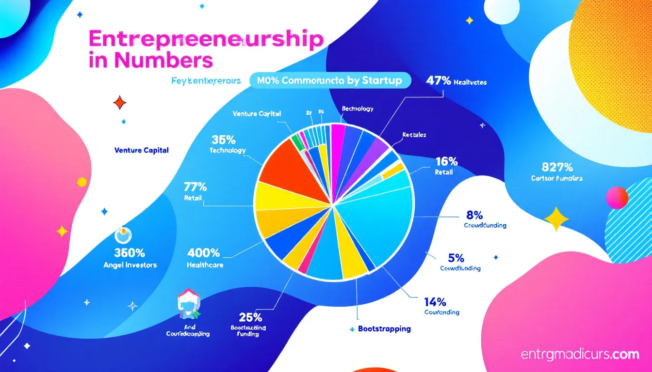 An overview of key entrepreneur statistics.