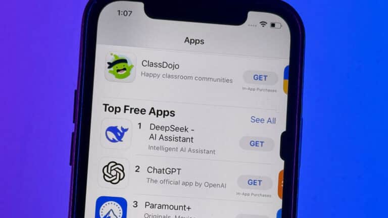 DeepSeek Displaces ChatGPT as the App Store’s Top AI App (from news)