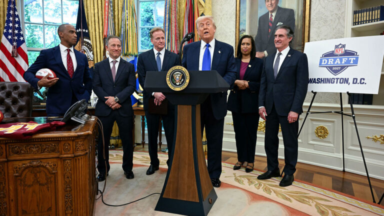 Washington to Host 2027 NFL Draft: Trump, Goodell Seal Landmark Sports Announcement (from news)