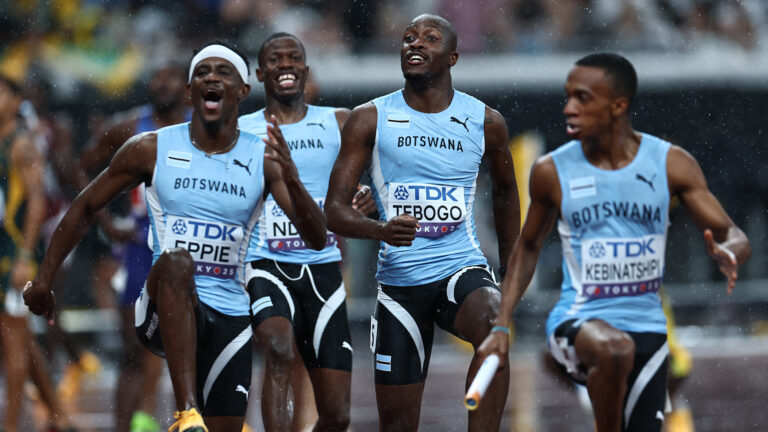 Botswana Makes History with Thrilling 4x400m Relay Gold (from news)