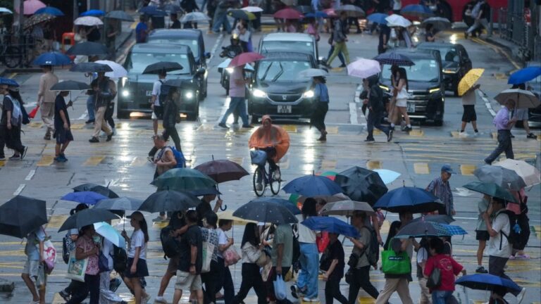 Hong Kong Downgrades Black Rainstorm Alert After Disruptions and Flooding in September 2023 (from news)