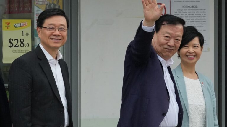 China’s Top Hong Kong Official Inspects Key Development Projects Amidst Economic Scrutiny (from news)