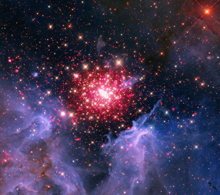 NASA’s Chandra Observatory Unveils ‘Red, White, Blue’ Universe for US 250th Anniversary (from news)